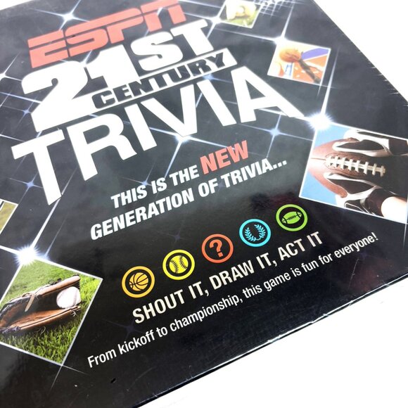 USAopoly ESPN 21st Century Trivia NIB – NEW With TAGS - Picture 7 of 13